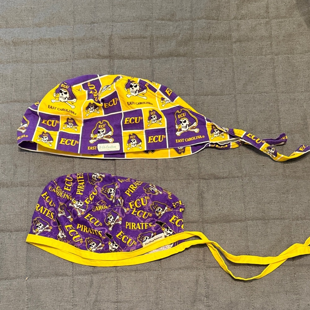 ECU Pirates Scrub Caps